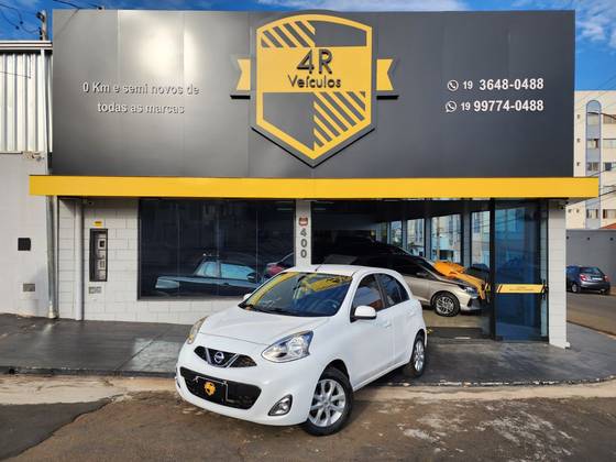NISSAN MARCH 1.6 SV 16V FLEX 4P XTRONIC NISSAN MARCH 1.6 SV 16V FLEX 4P XTRONIC